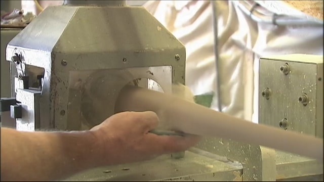 Baseball bats made on Long Island